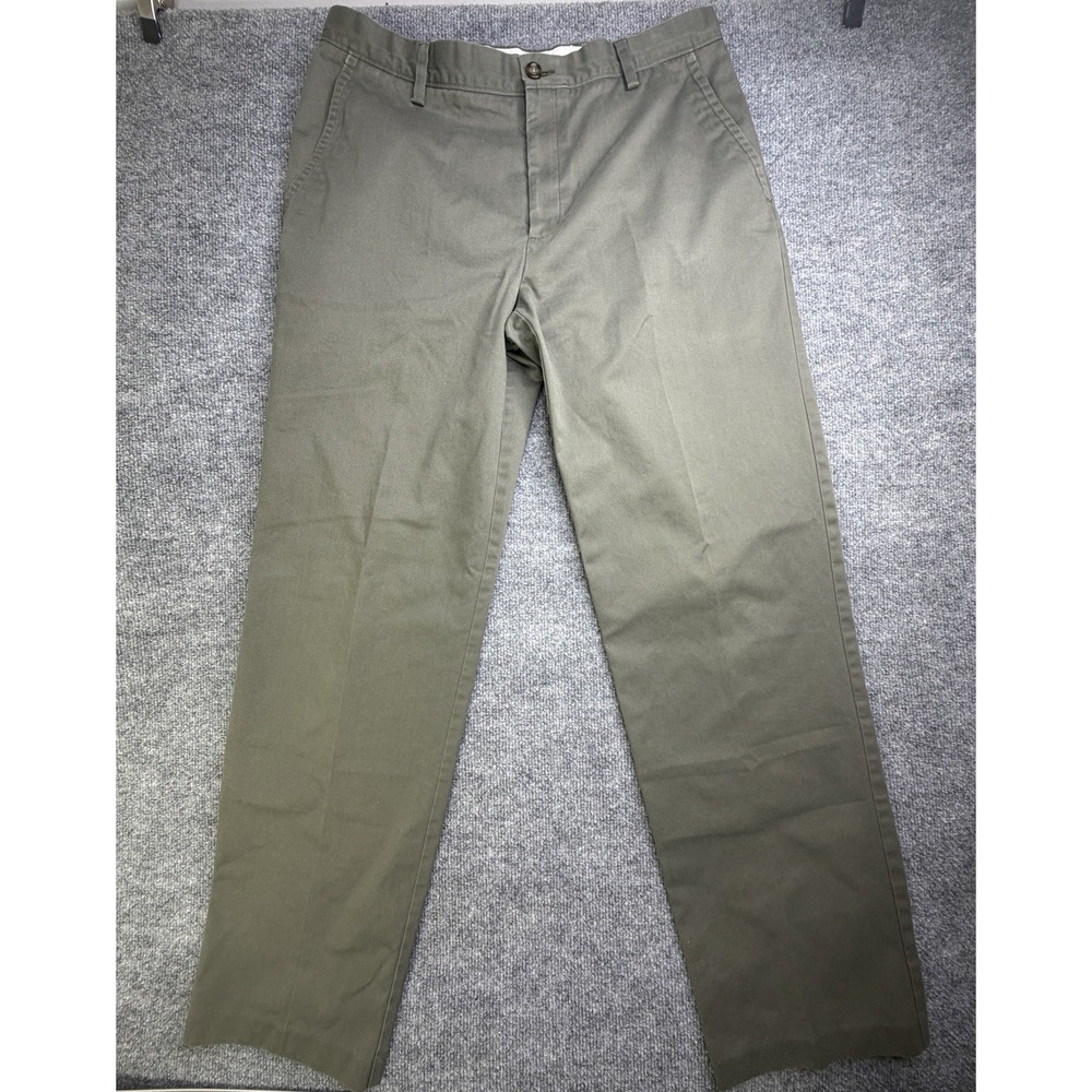 Dockers Mens Easy Khaki 34x34 D3 Pants Olive Green  Chino